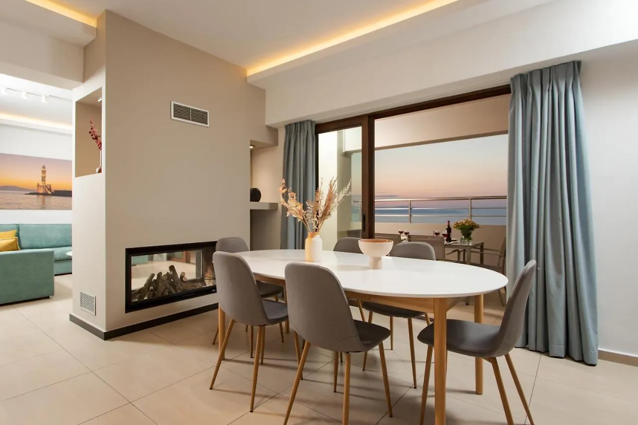 Overview Chania With Sea View And Amazing Sunset location